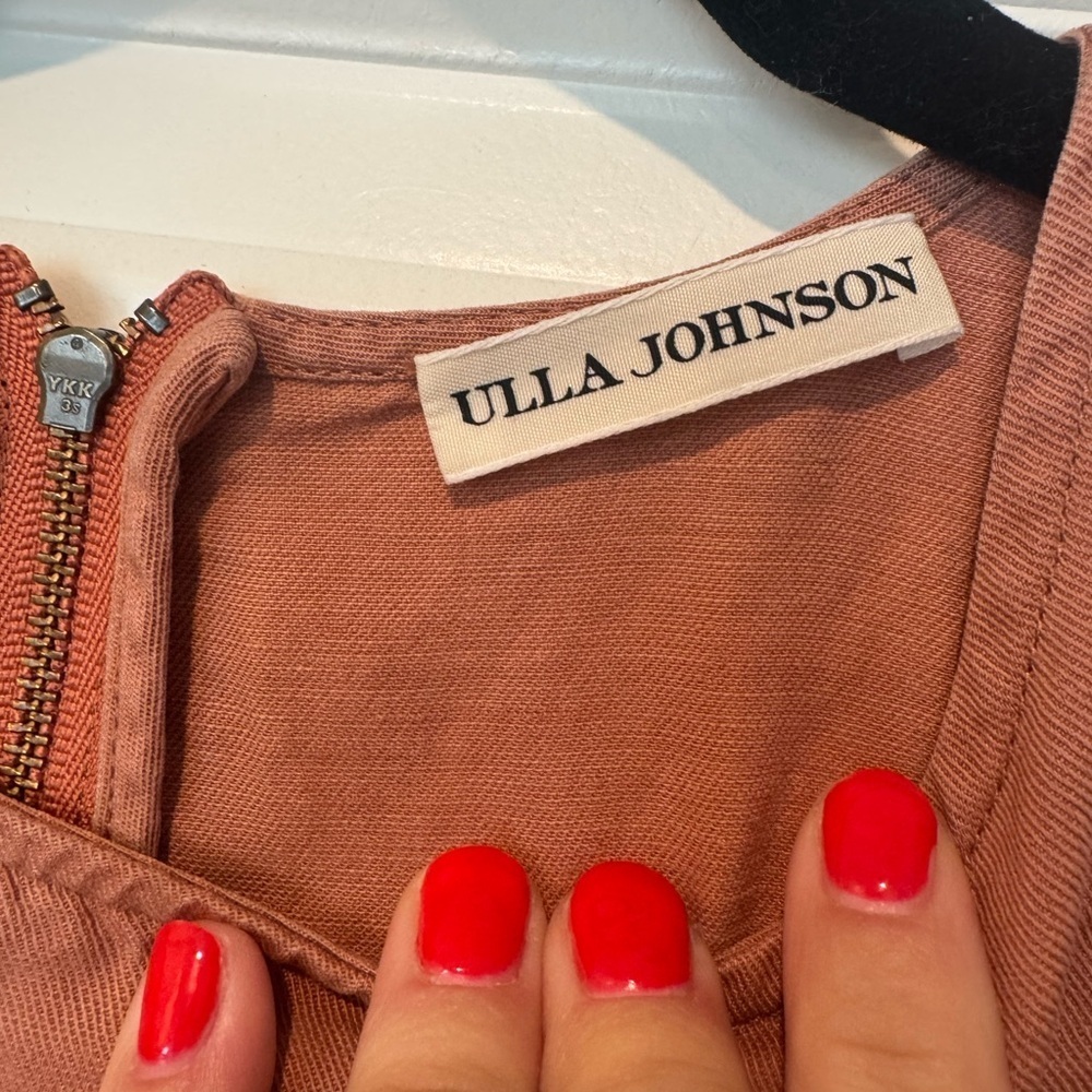 Ulla Johnson Siena Dress in Clay size 8 - Picture 7 of 9